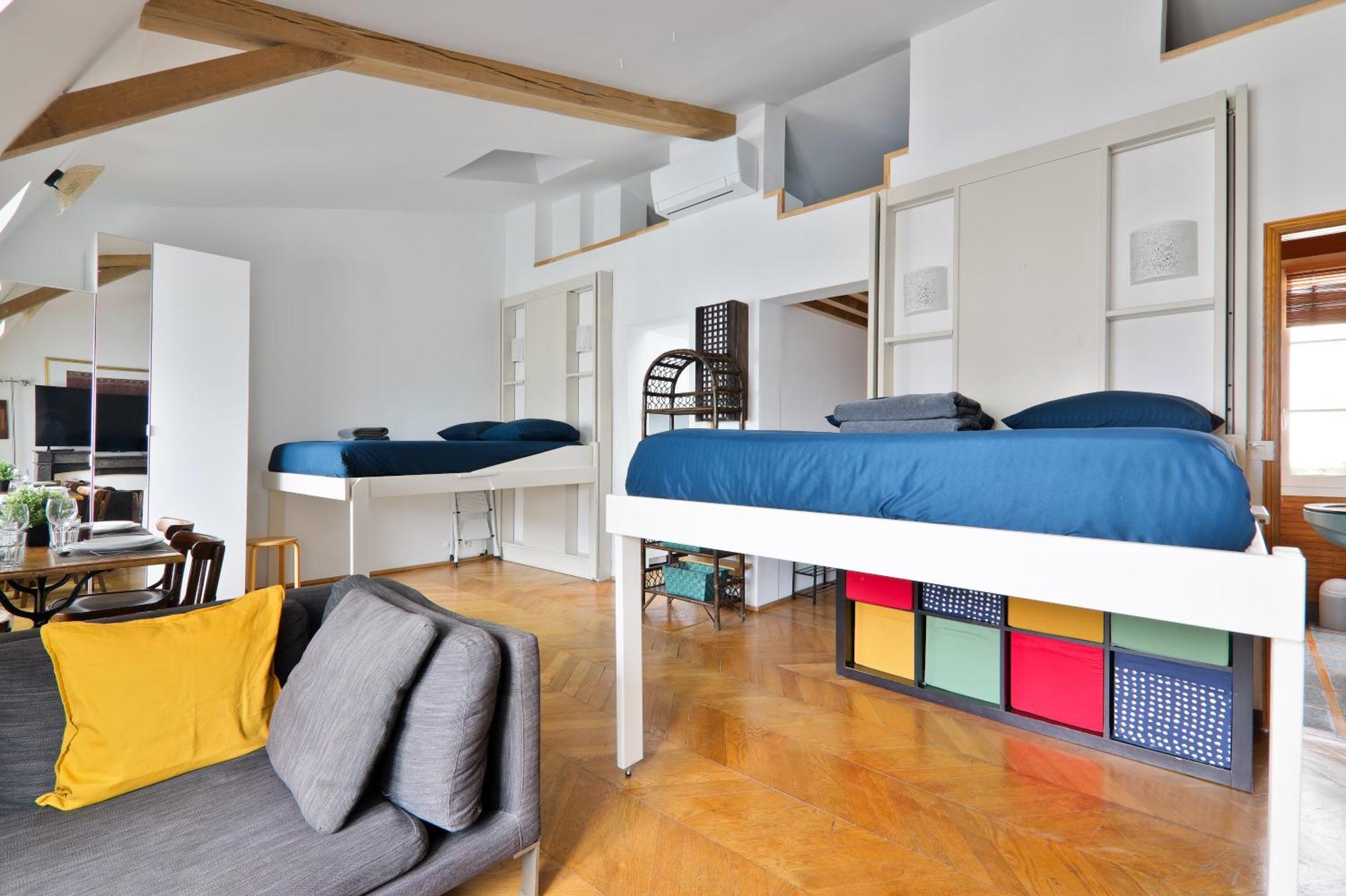Studio Appartement Quartier Pantheon 3 Free Netflix Paris Luaran gambar