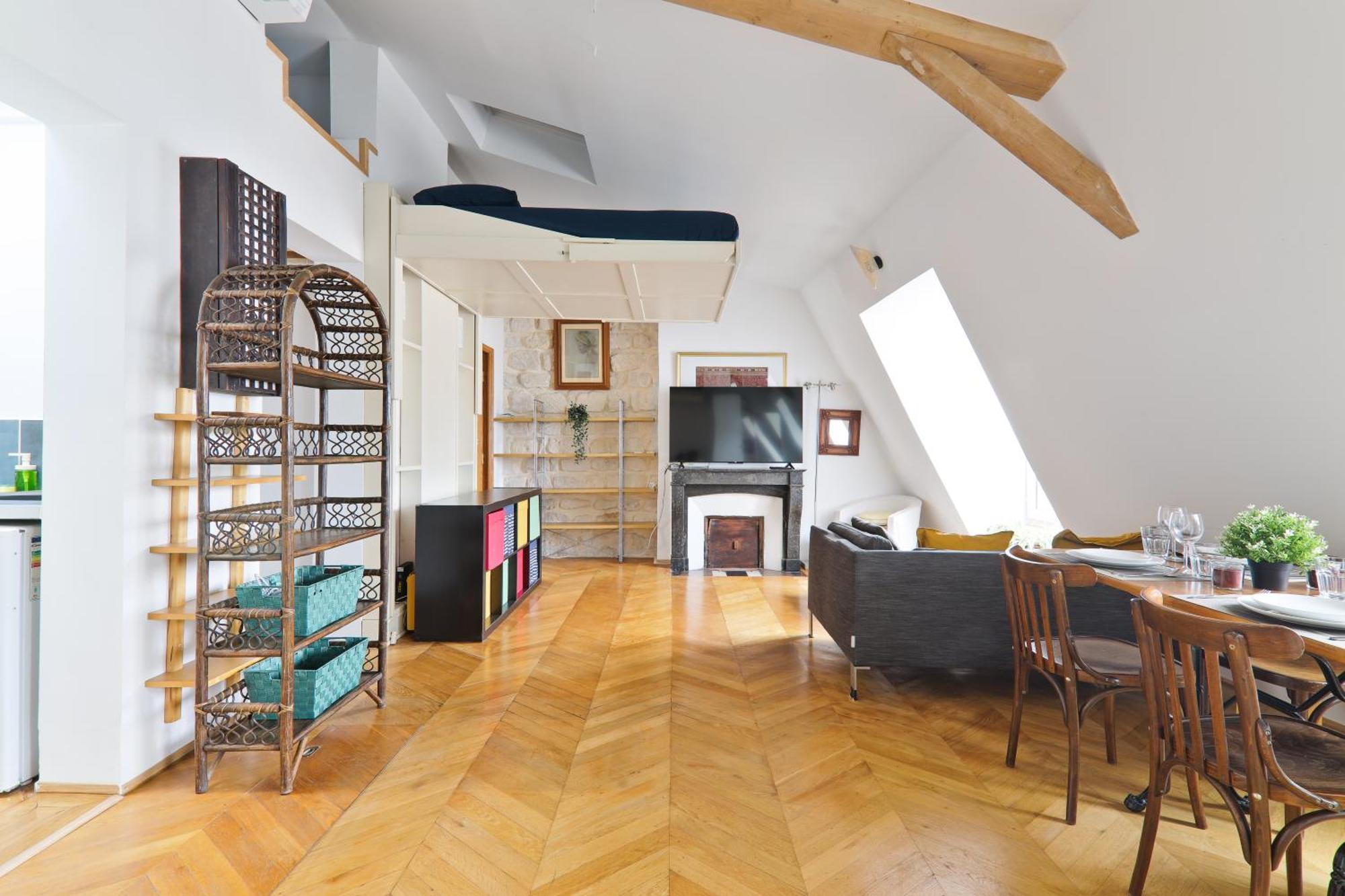 Studio Appartement Quartier Pantheon 3 Free Netflix Paris Luaran gambar