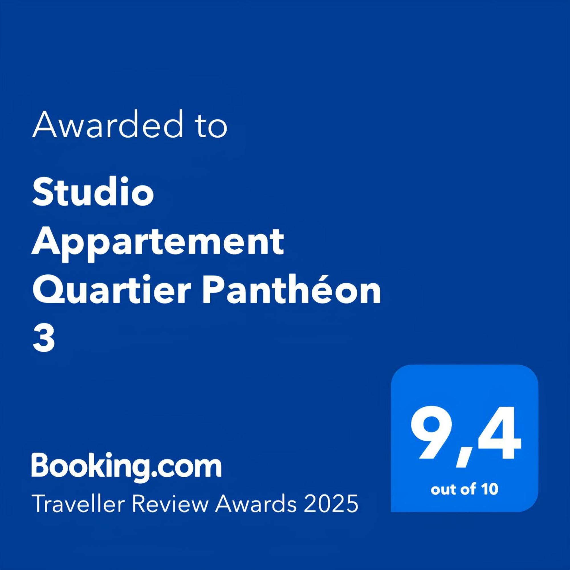 Studio Appartement Quartier Pantheon 3 Free Netflix Paris Luaran gambar