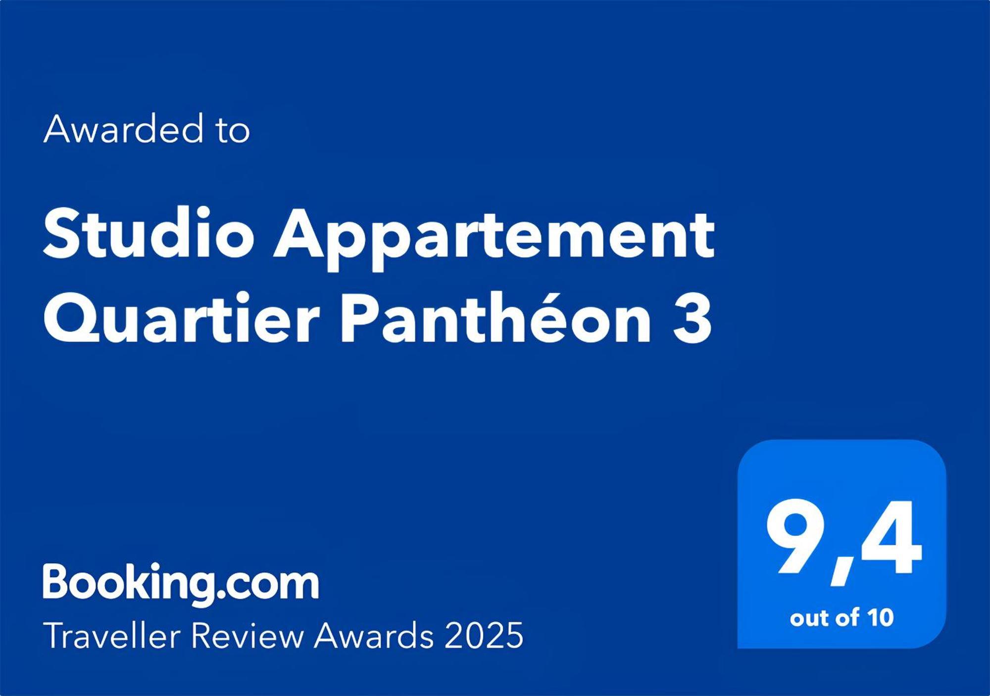 Studio Appartement Quartier Pantheon 3 Free Netflix Paris Luaran gambar